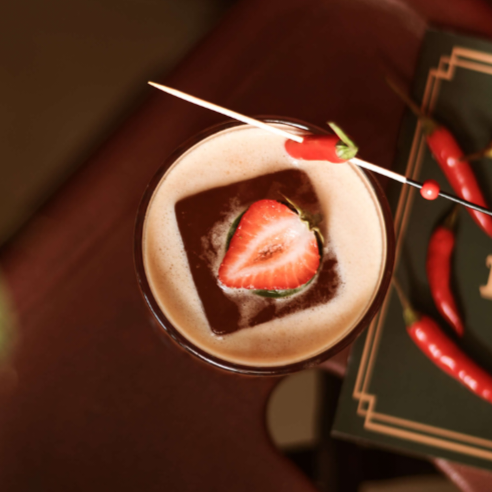 Signature cocktails 7 Sins Corfu