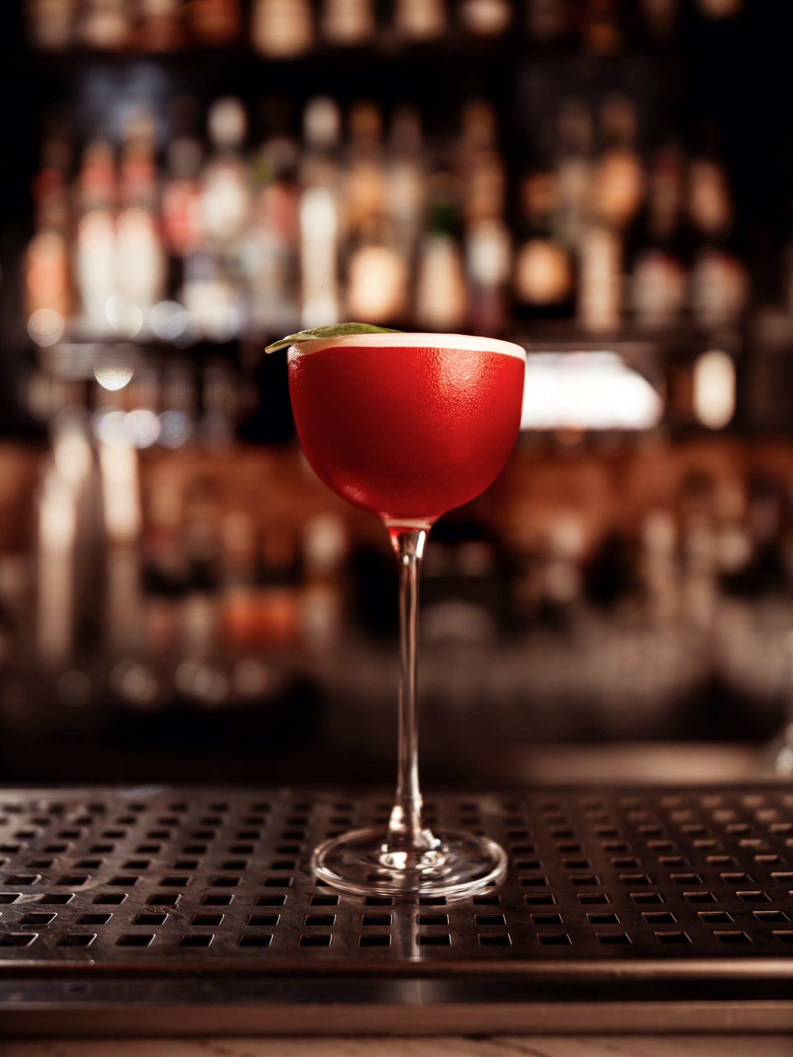 Red cocktail 7 Sins Corfu